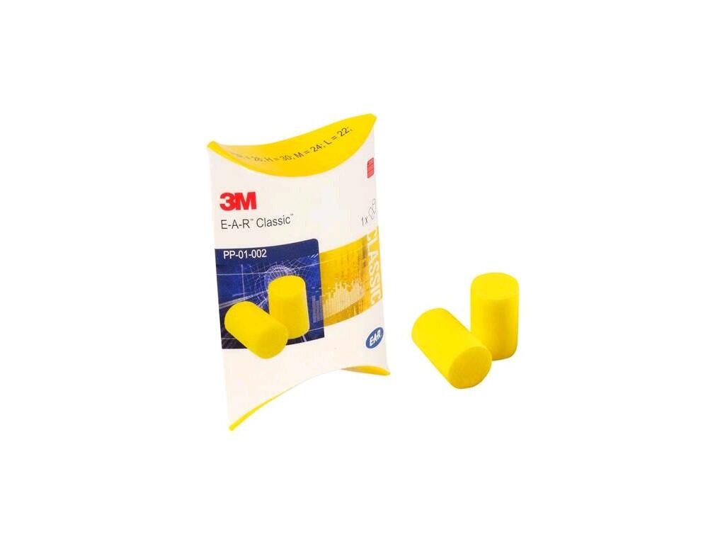 Zátkové chrániče sluchu 3M E-A-R CLASSIC, bal. 250 párů